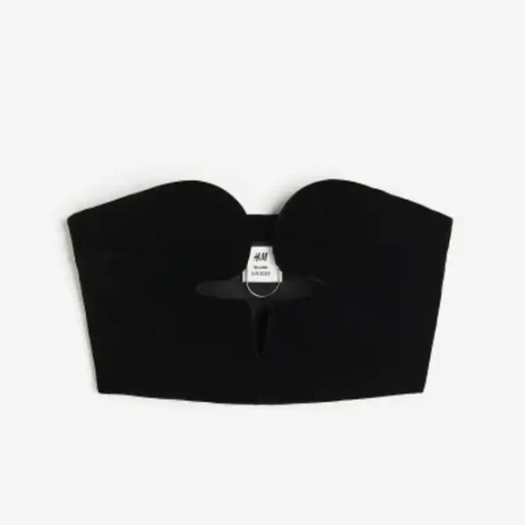 H&M Studio Collection 2023 Velvet bustier - Picture 3 of 8